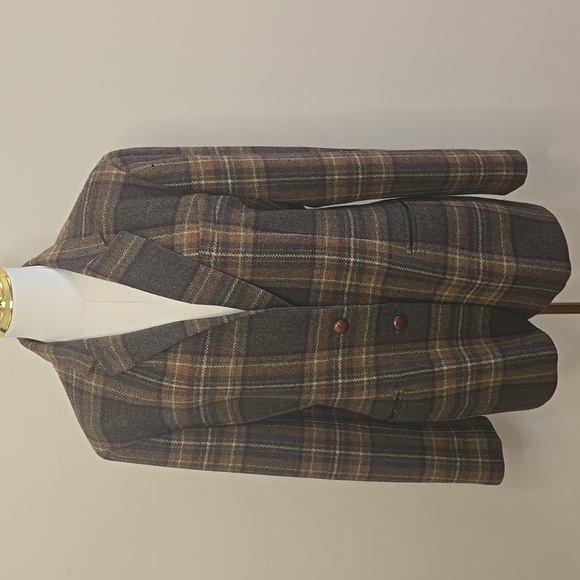 Lauren Ralph Lauren Jackets & Blazers - Ralph Lauren Tweed Blazer Elbow Patches Classic Heritage Preppy 14P